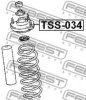 FEBEST TSS-034 Mounting, shock absorbers